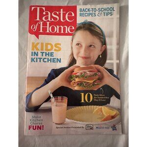 Taste of Home Magazine Back-to-School 2014 Kids Kitchen Recipes Hillshire